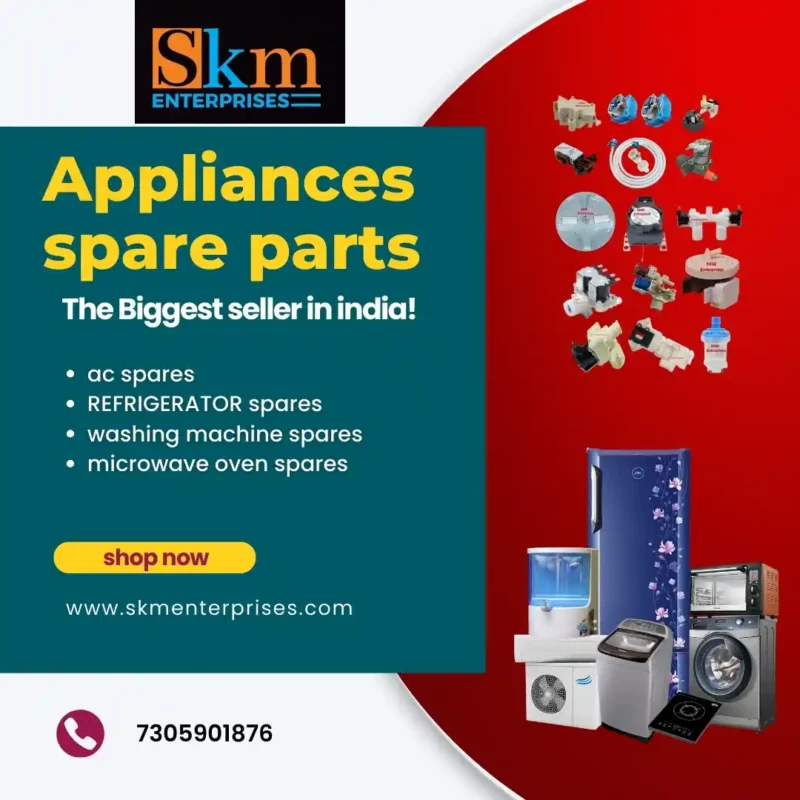 Appliances Spare Parts Shop in Tengnoupal Manipur – SKM Enterprises