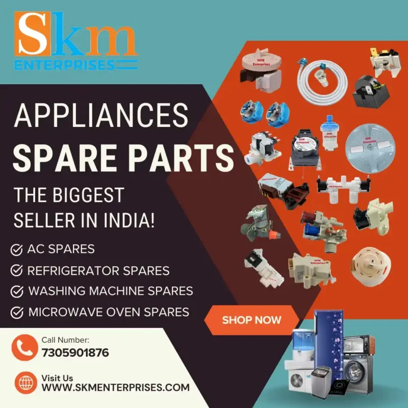 Appliances Spare Parts Shop in Tenkasi Tamil Nadu – SKM Enterprises