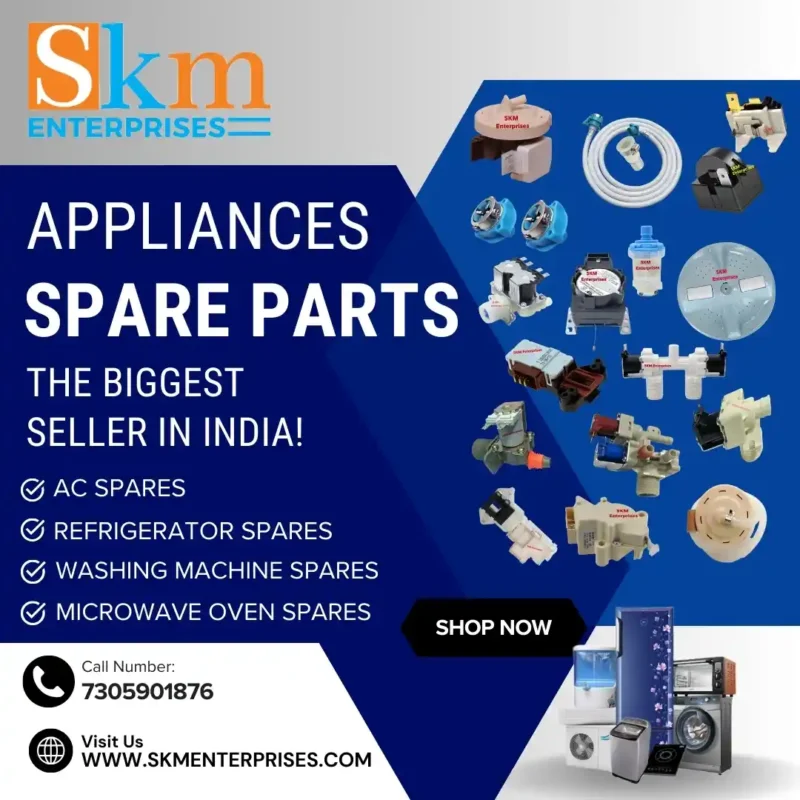 Appliances Spare Parts Shop in Tenkasi Tamil Nadu – SKM Enterprises