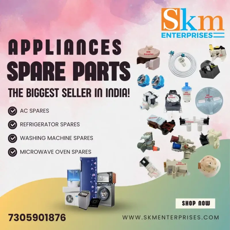 Appliances Spare Parts Shop in Thane Maharashtra – SKM Enterprises