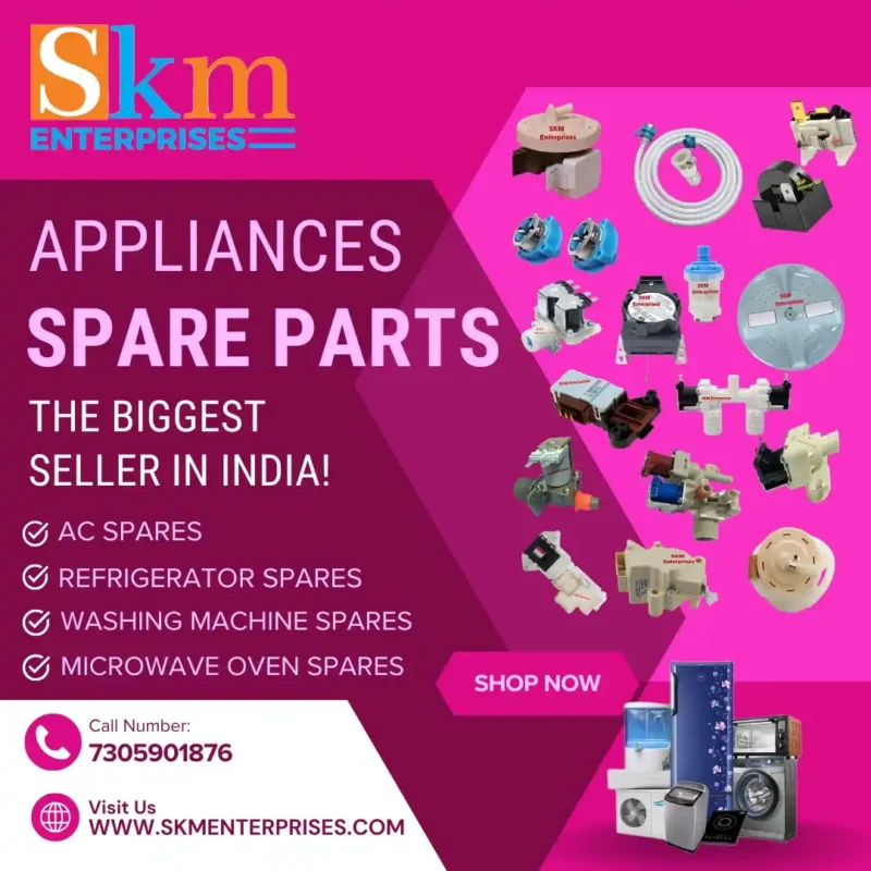 Appliances Spare Parts Shop in Thanjavur Tamil Nadu – SKM Enterprises