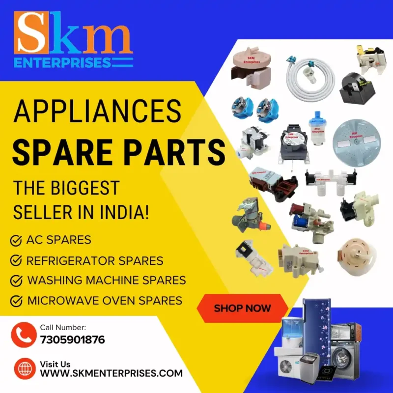 Appliances Spare Parts Shop in Theni Tamil Nadu – SKM Enterprises