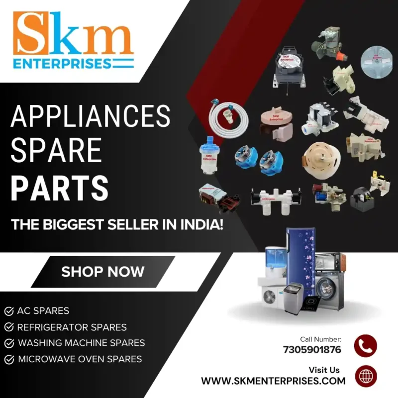Appliances Spare Parts Shop in Theni Tamil Nadu – SKM Enterprises