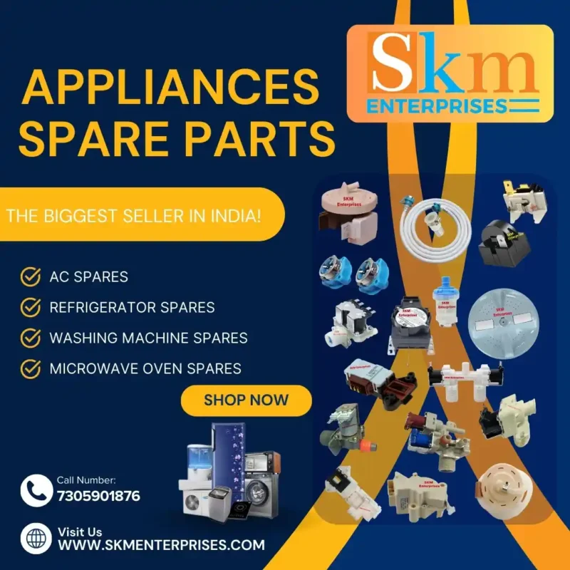 Appliances Spare Parts Shop in Thirunelveli Tamil Nadu – SKM Enterprises