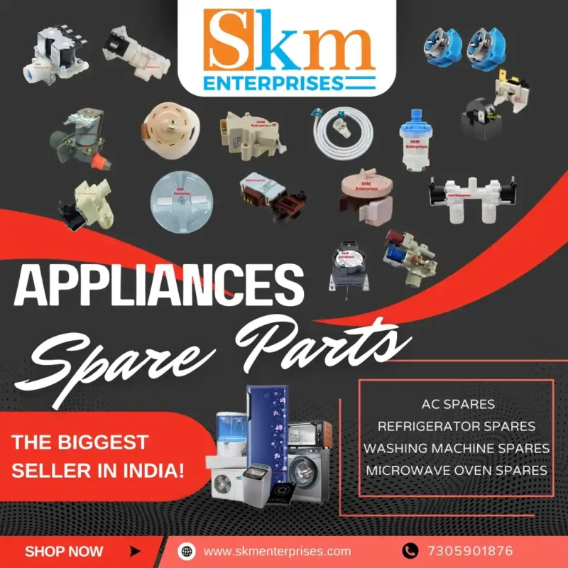 Appliances Spare Parts Shop in Thirunelveli Tamil Nadu – SKM Enterprises