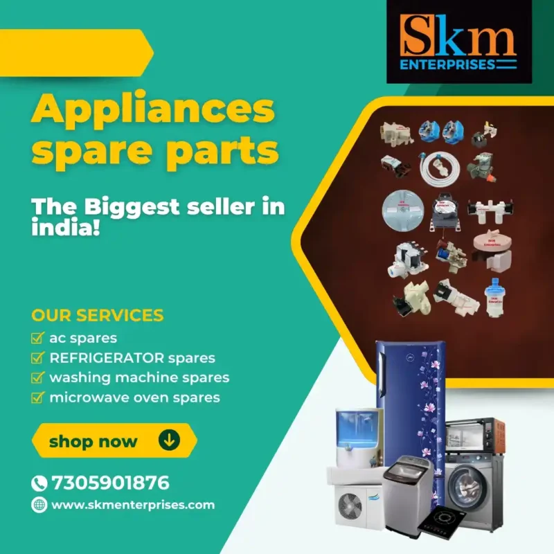 Appliances Spare Parts Shop in Thiruvananthapuram Kerala – SKM Enterprises