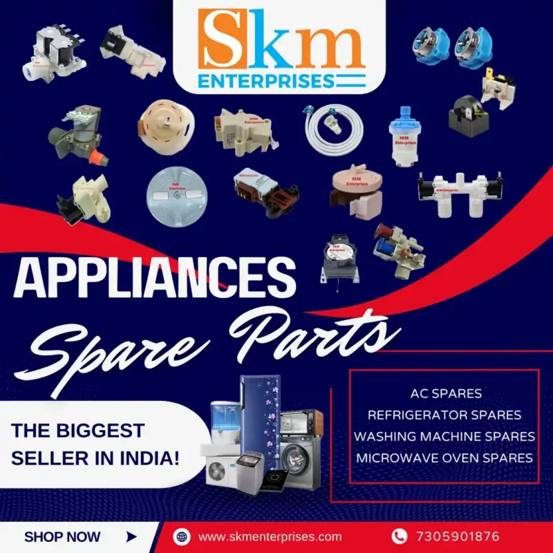 Appliances Spare Parts Shop in Thoothukudi Tamil Nadu – SKM Enterprises