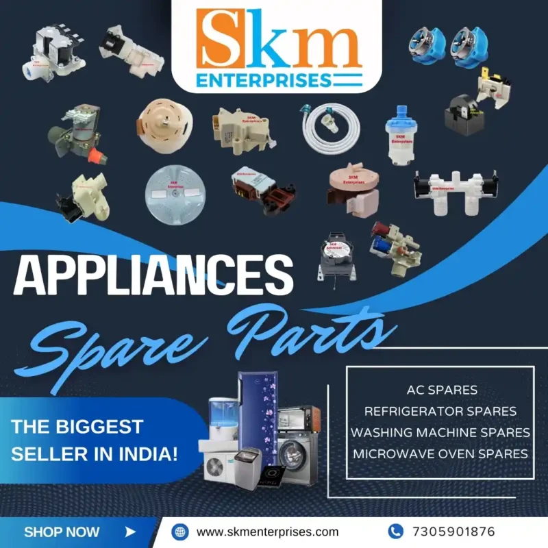 Appliances Spare Parts Shop in Thoothukudi Tamil Nadu – SKM Enterprises
