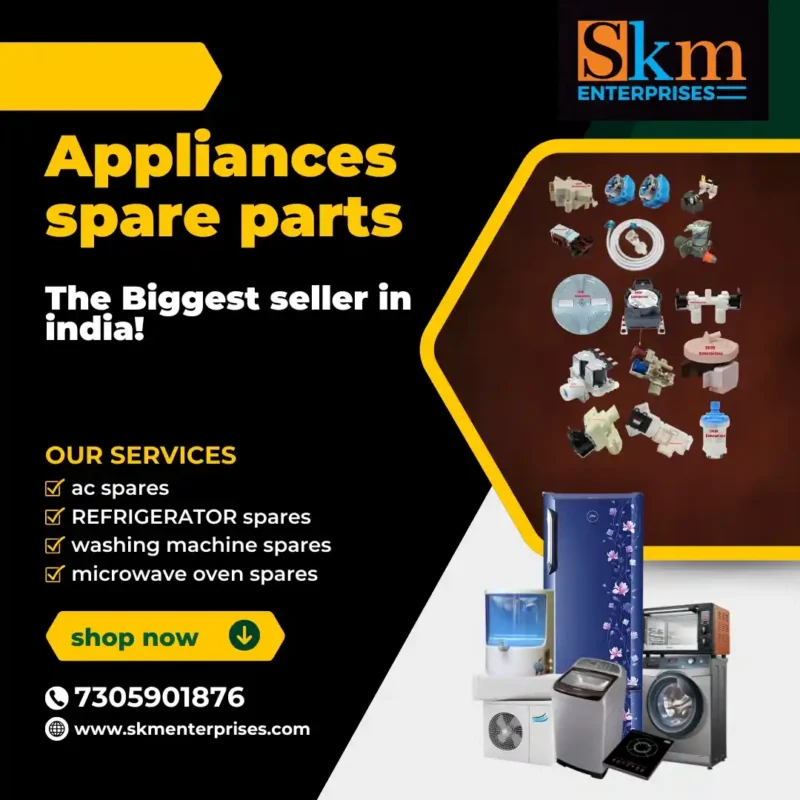 Appliances Spare Parts Shop in Thrissur Kerala – SKM Enterprises