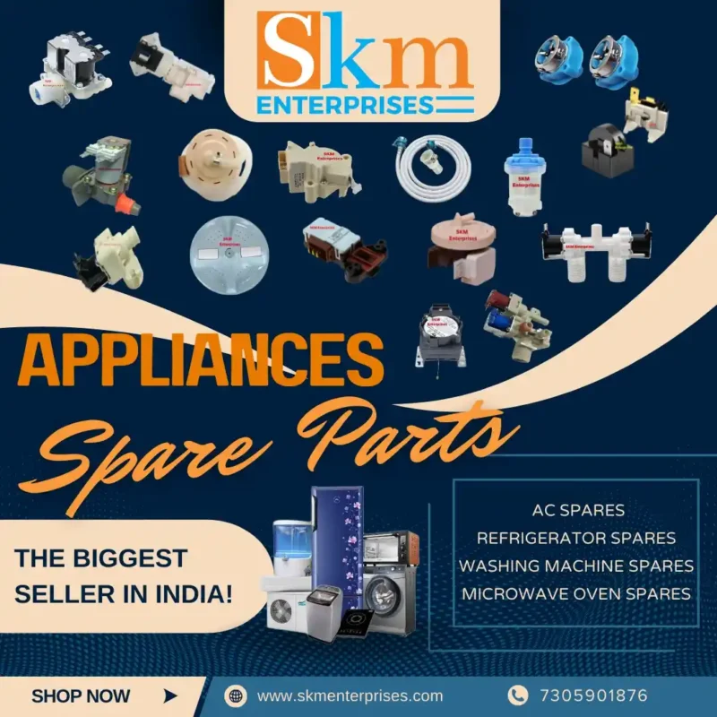 Appliances Spare Parts Shop in Tiruchirappalli Tamil Nadu – SKM Enterprises