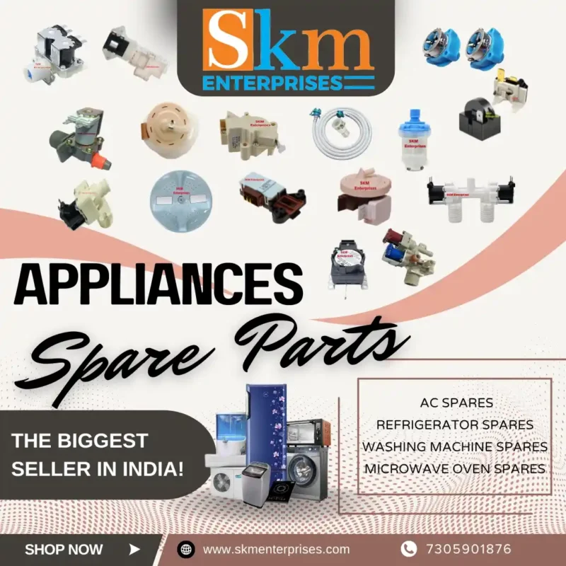 Appliances Spare Parts Shop in Tiruchirappalli Tamil Nadu – SKM Enterprises