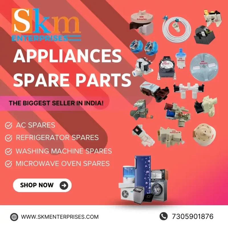 Appliances Spare Parts Shop in Tiruvalleeswarar Nagar, Chennai Tamil Nadu – SKM Enterprises (2)