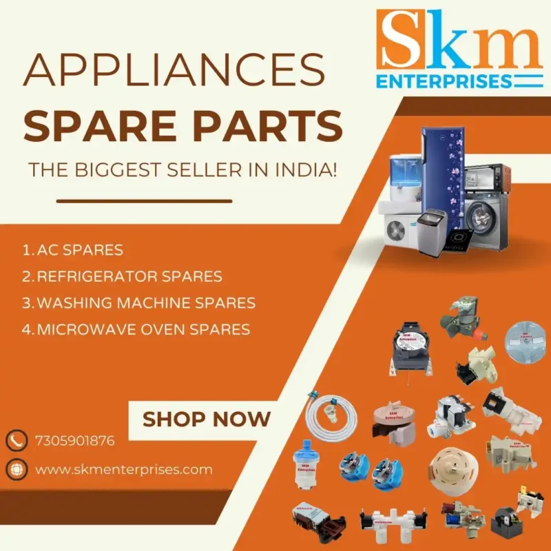 Appliances Spare Parts Shop in Tiruvannamalai Tamil Nadu – SKM Enterprises