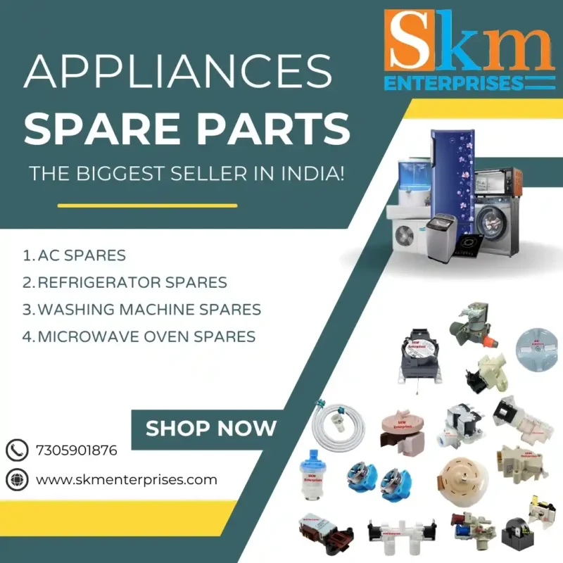 Appliances Spare Parts Shop in Tiruvannamalai Tamil Nadu – SKM Enterprises