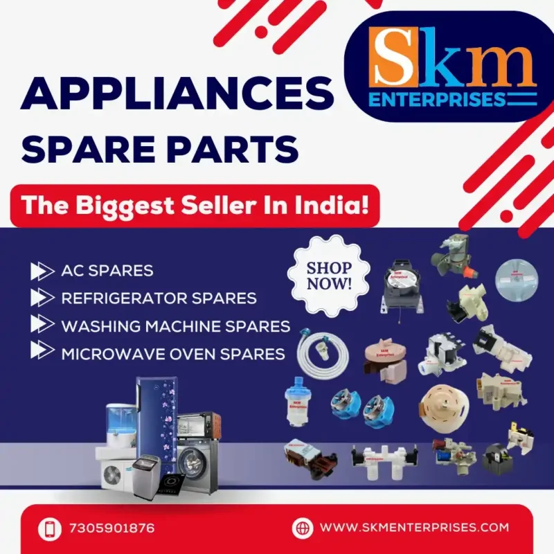 Appliances Spare Parts Shop in Tonk Rajasthan – SKM Enterprises