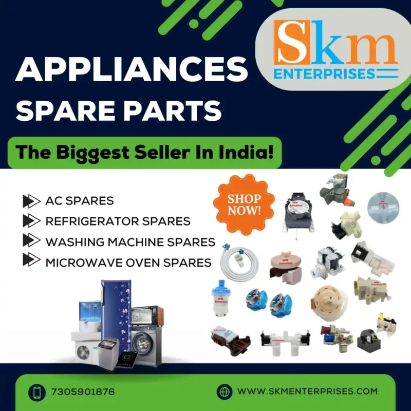 Appliances Spare Parts Shop in Tonk Rajasthan – SKM Enterprises
