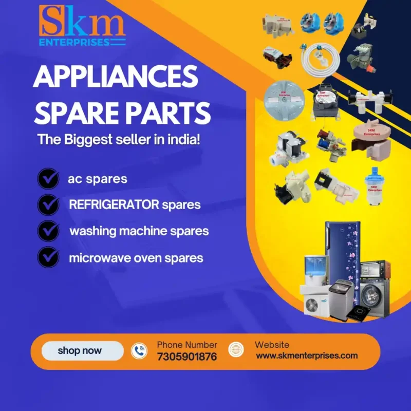 Appliances Spare Parts Shop in Tseminyü Nagaland – SKM Enterprises