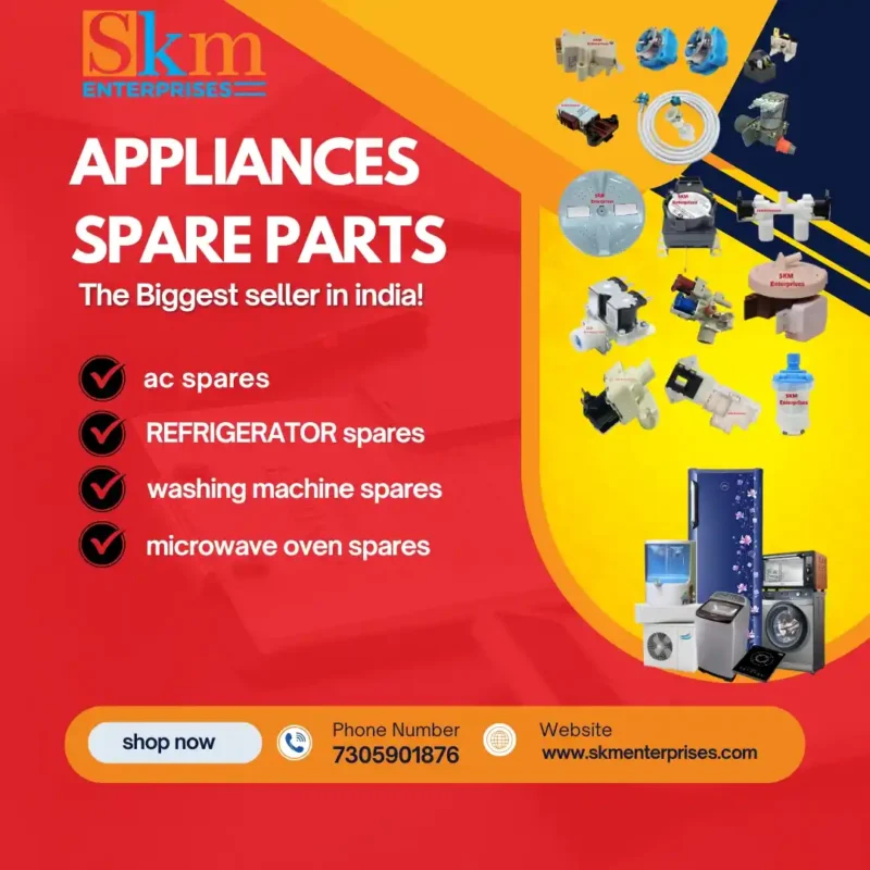 Appliances Spare Parts Shop in Tseminyü Nagaland – SKM Enterprises