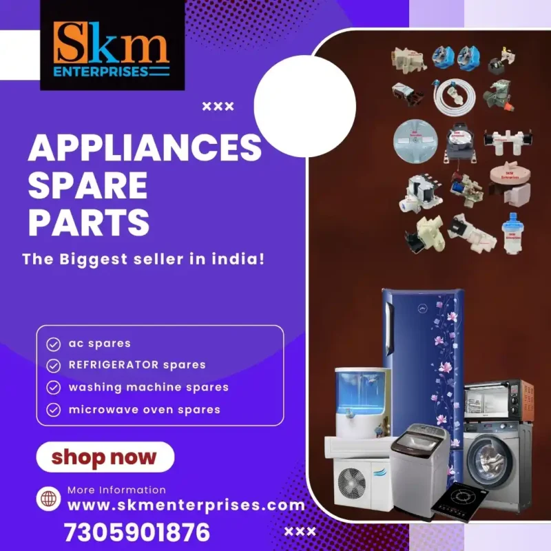 Appliances Spare Parts Shop in Tumakuru Karnataka – SKM Enterprises