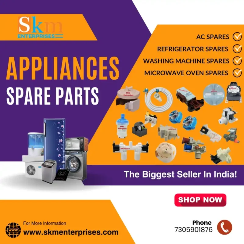Appliances Spare Parts Shop in Udham Singh Nagar Uttarakhand – SKM Enterprises