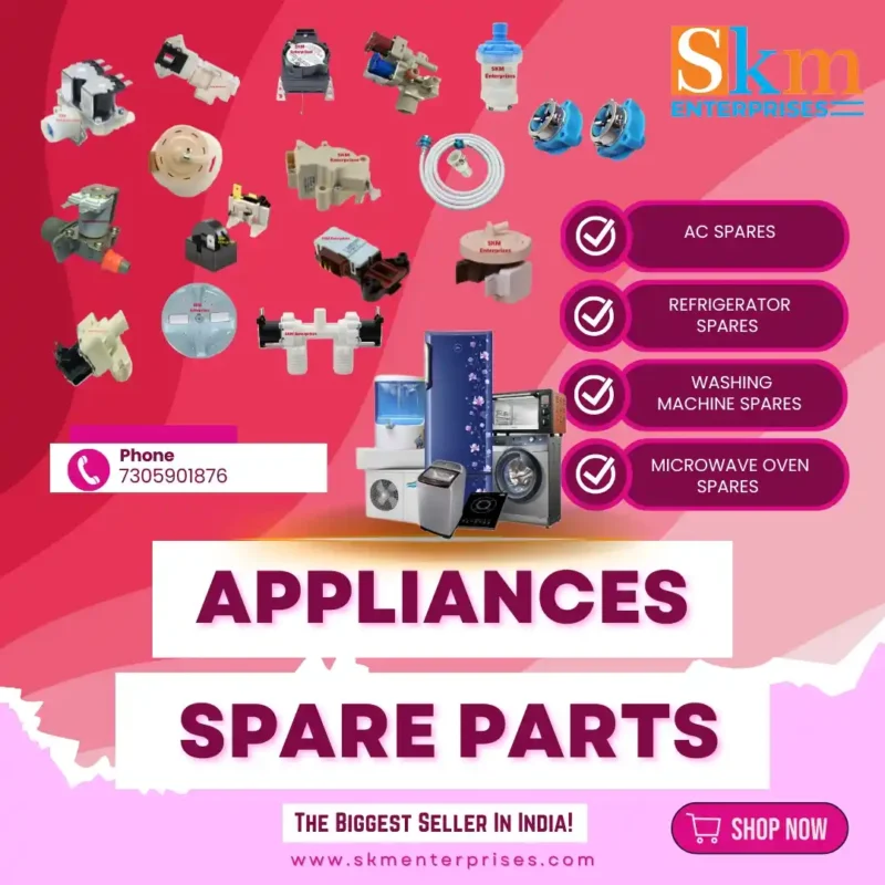 Appliances Spare Parts Shop in Udham Singh Nagar Uttarakhand – SKM Enterprises