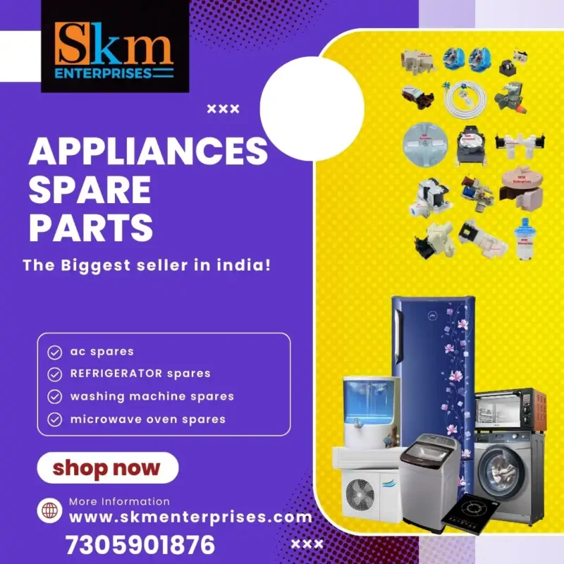 Appliances Spare Parts Shop in Udupi Karnataka – SKM Enterprises
