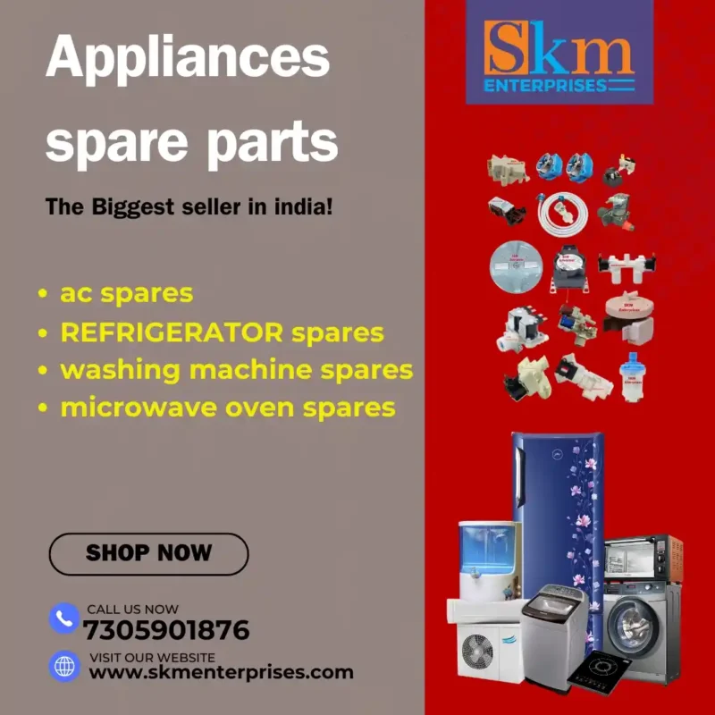 Appliances Spare Parts Shop in Ujjain Madhya Pradesh – SKM Enterprises