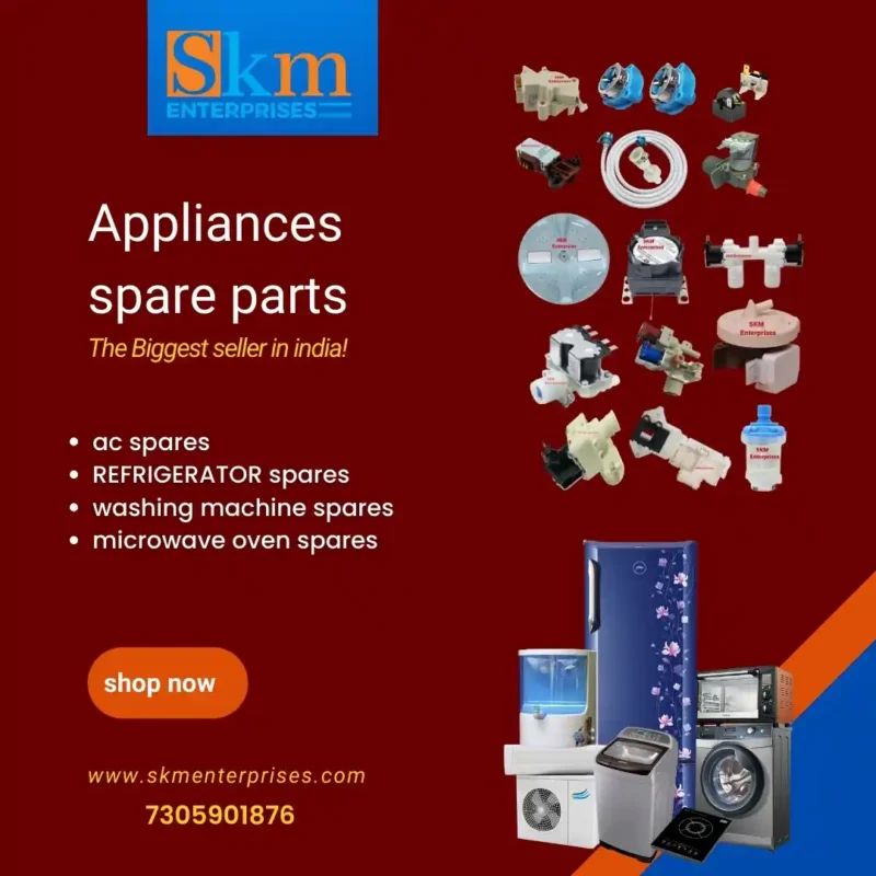 Appliances Spare Parts Shop in Ukhrul Manipur – SKM Enterprises