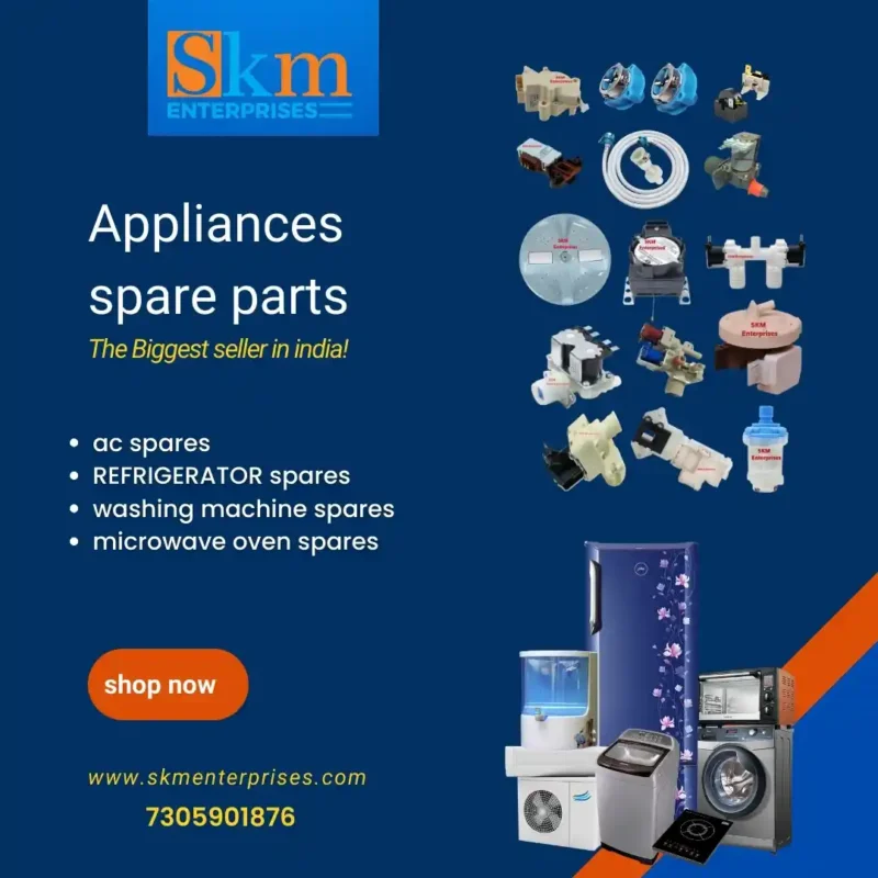 Appliances Spare Parts Shop in Ukhrul Manipur – SKM Enterprises