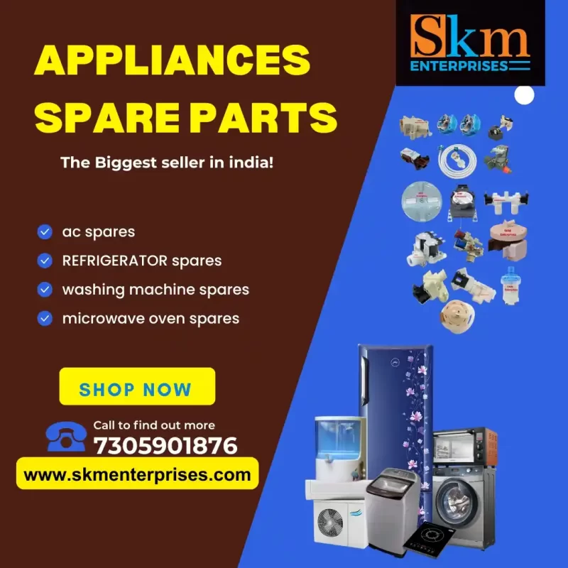 Appliances Spare Parts Shop in Ullagaram, Chennai Tamil Nadu – SKM Enterprises