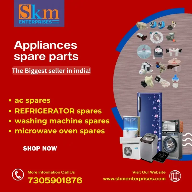 Appliances Spare Parts Shop in Umaria Madhya Pradesh – SKM Enterprises