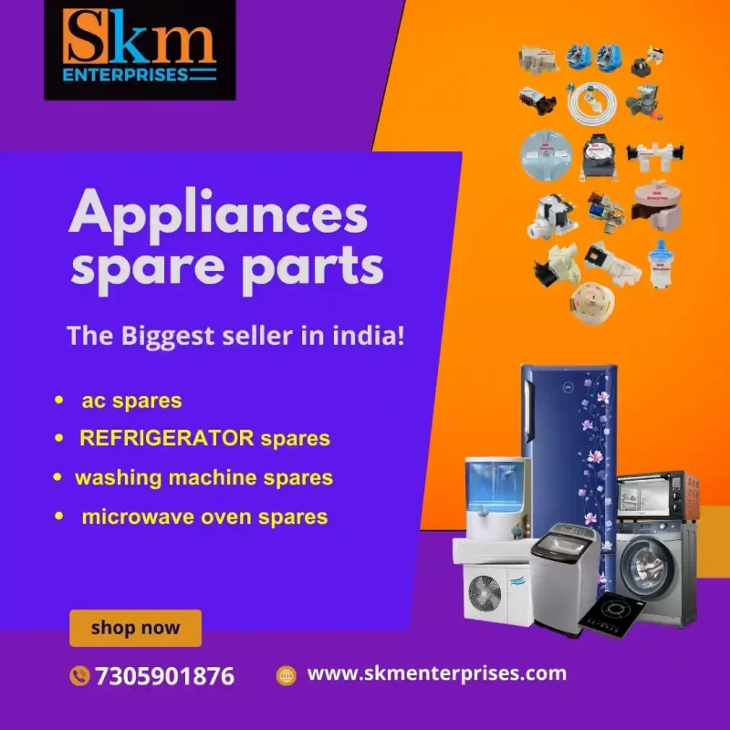 Appliances Spare Parts Shop in Uthandi, Chennai Tamil Nadu – SKM Enterprises