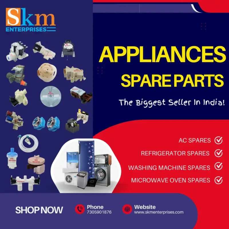Appliances Spare Parts Shop in Uttar Dinajpur West Bengal – SKM Enterprises