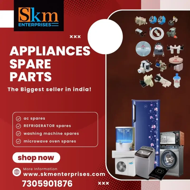 Appliances Spare Parts Shop in Uttar Kannada Karnataka – SKM Enterprises