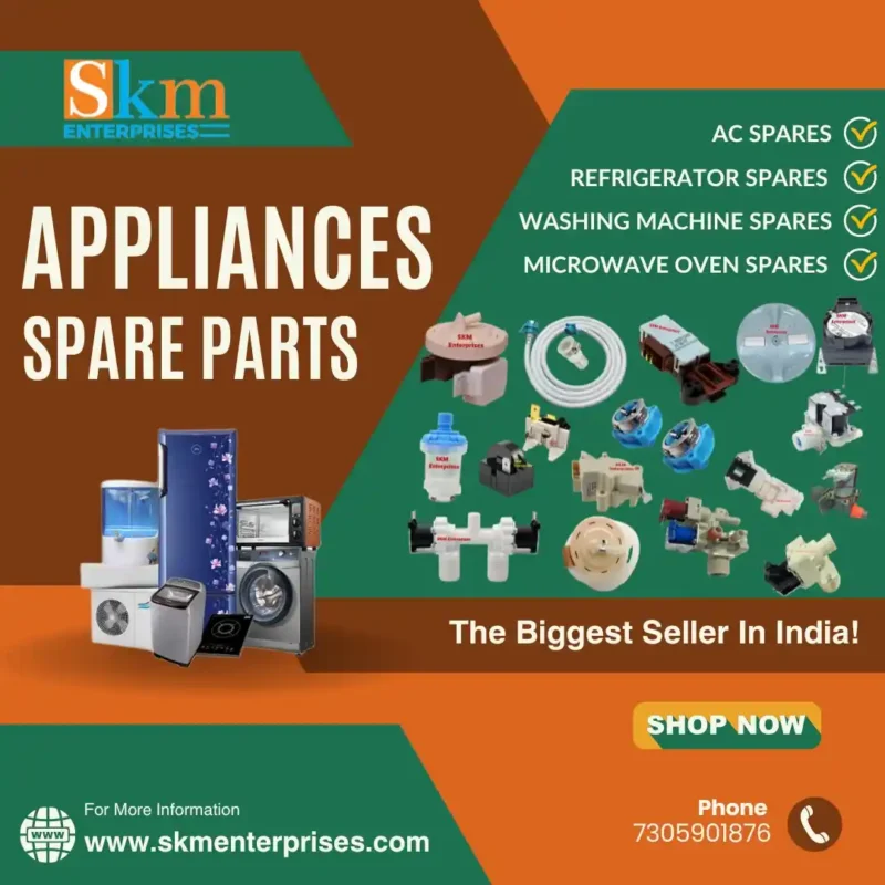 Appliances Spare Parts Shop in Uttarkashi Uttarakhand – SKM Enterprises