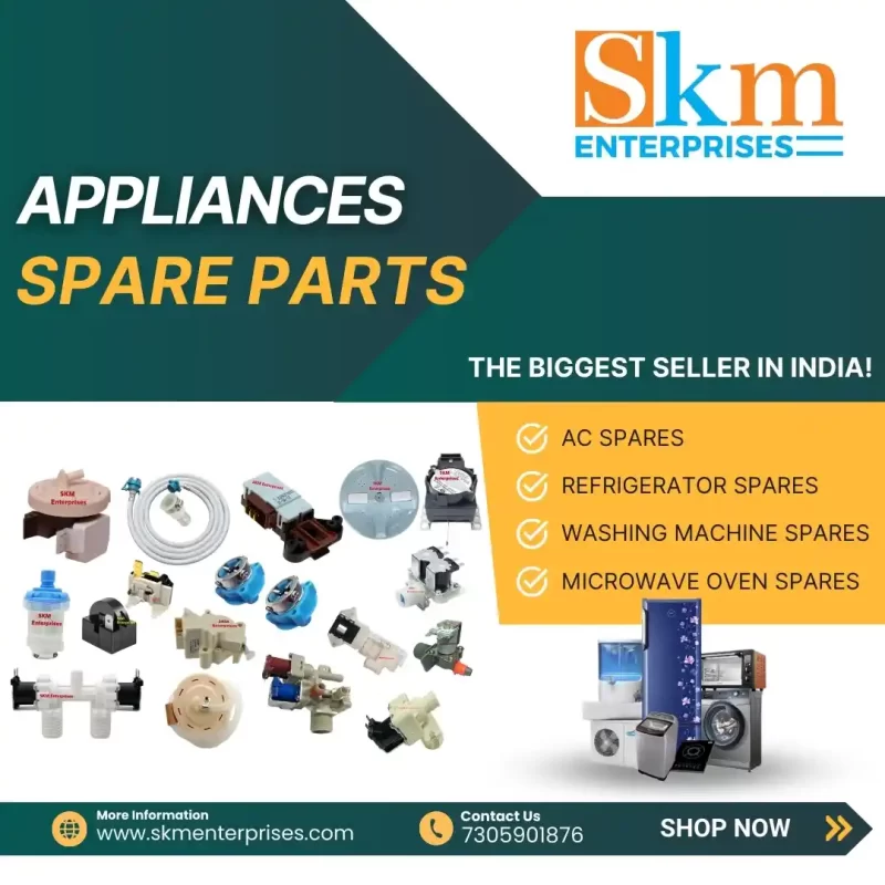 Appliances Spare Parts Shop in Vadapalani, Chennai Tamil Nadu – SKM Enterprises (2)