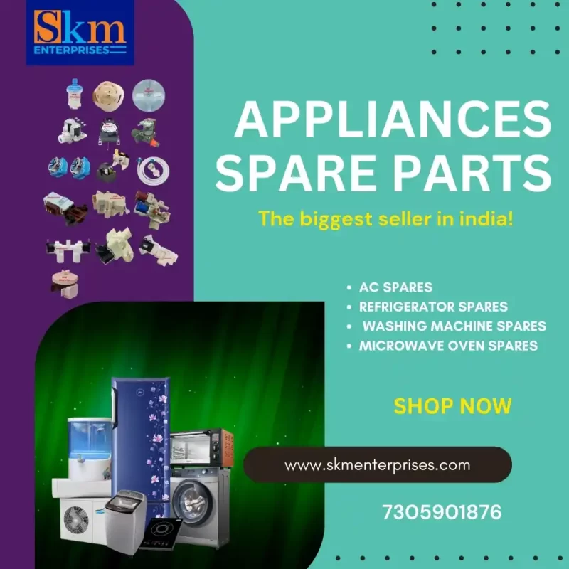 Appliances Spare Parts Shop in Vaishali Bihar – SKM Enterprises