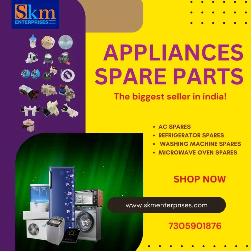 Appliances Spare Parts Shop in Vaishali Bihar – SKM Enterprises