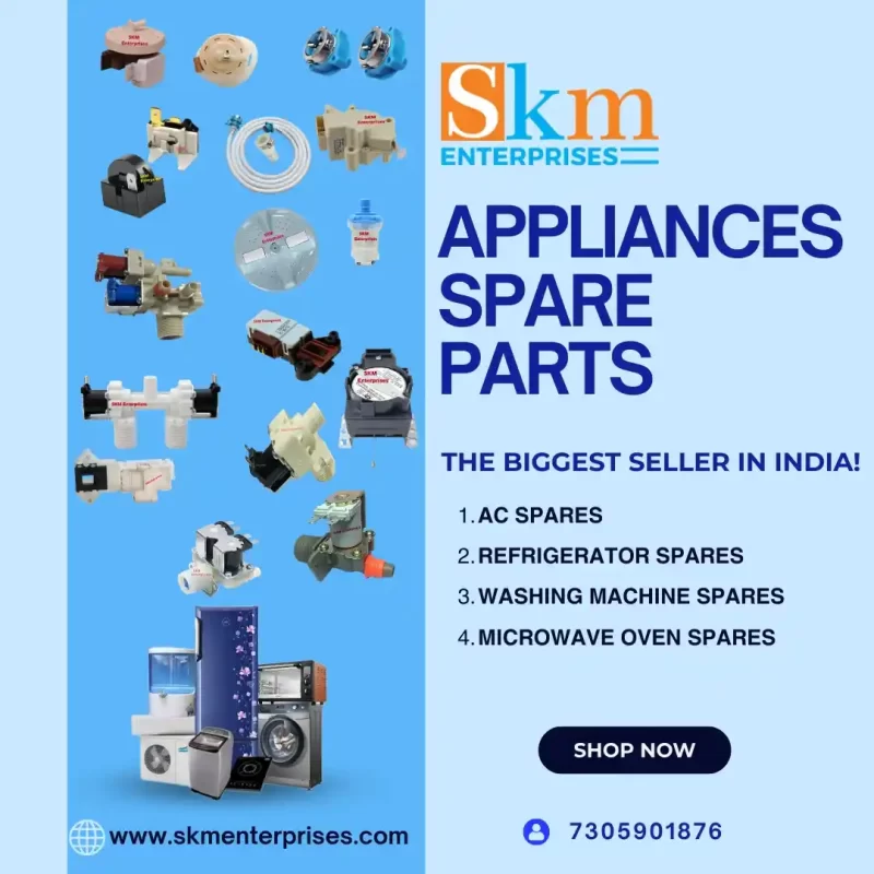 Appliances Spare Parts Shop in Varadharajapuram, Chennai Tamil Nadu – SKM Enterprises