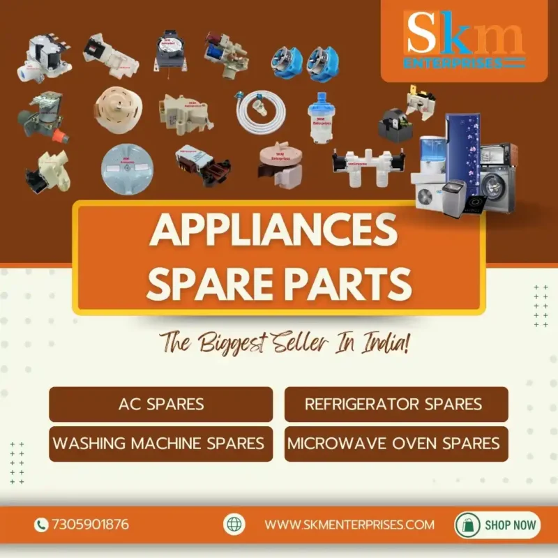 Appliances Spare Parts Shop in Varanasi Uttar Pradesh – SKM Enterprises