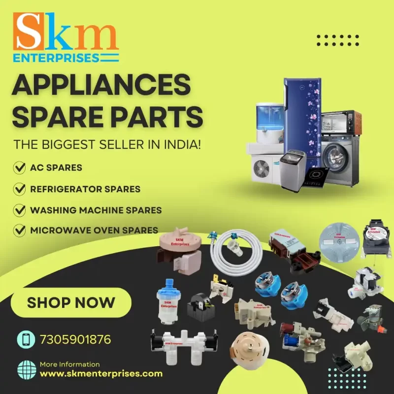 Appliances Spare Parts Shop in Vav-Tharad Gujarat – SKM Enterprises