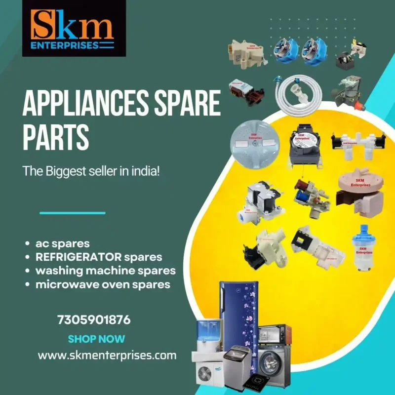 Appliances Spare Parts Shop in Vetapalem, Andhra Pradesh – SKM Enterprises