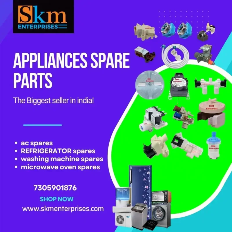 Appliances Spare Parts Shop in Vetapalem, Andhra Pradesh – SKM Enterprises