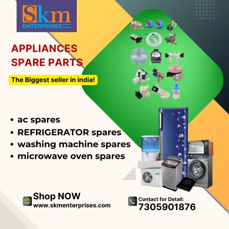 Appliances Spare Parts Shop in Vidisha Madhya Pradesh – SKM Enterprises
