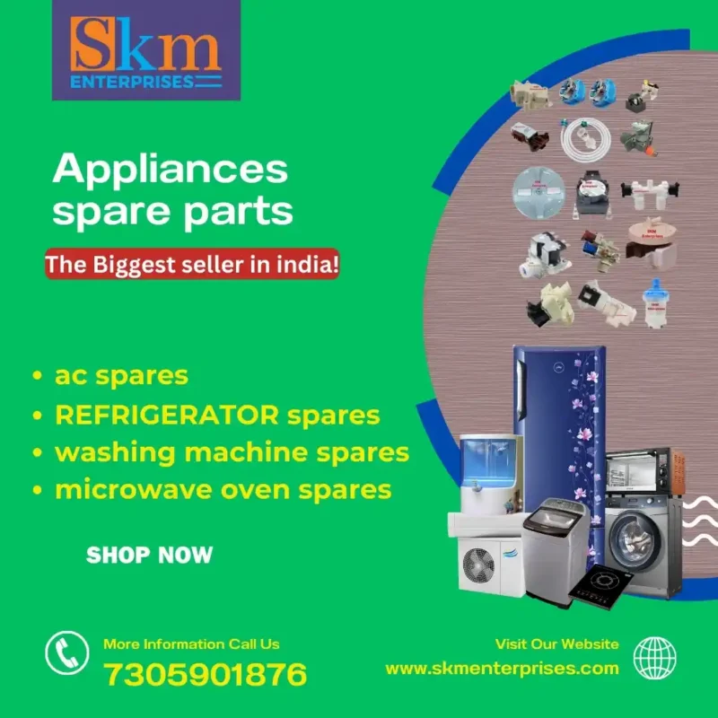 Appliances Spare Parts Shop in Vidisha Madhya Pradesh – SKM Enterprises