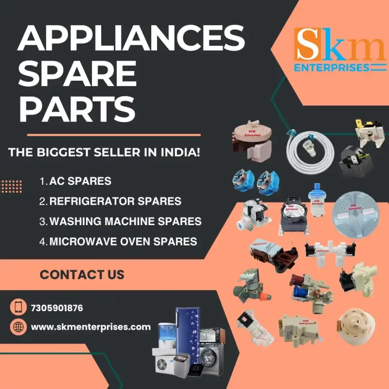 Appliances Spare Parts Shop in Vijayalakshmipuram, Chennai Tamil Nadu – SKM Enterprises