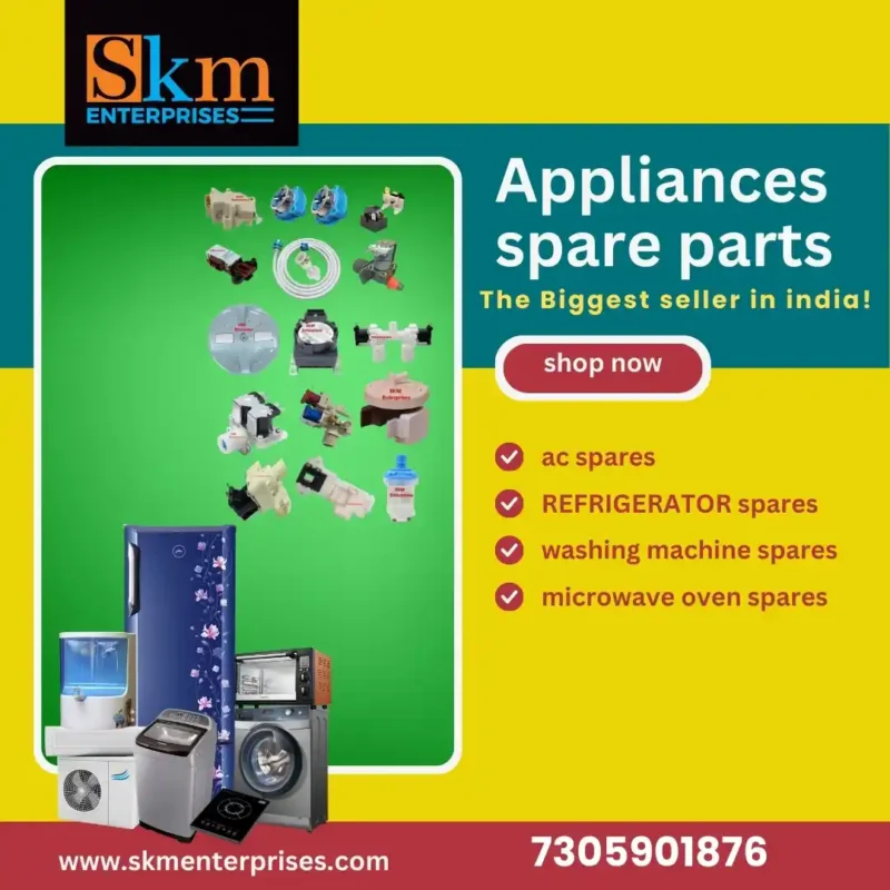 Appliances Spare Parts Shop in Vijayanagara Karnataka – SKM Enterprises