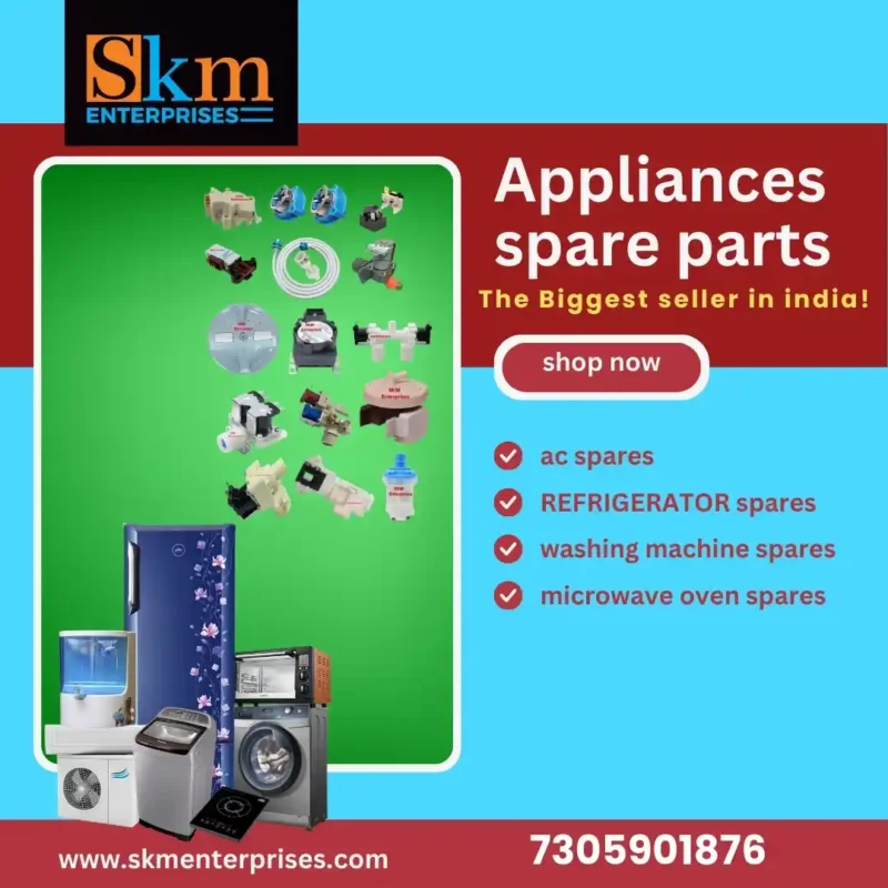 Appliances Spare Parts Shop in Yadagiri Karnataka – SKM Enterprises