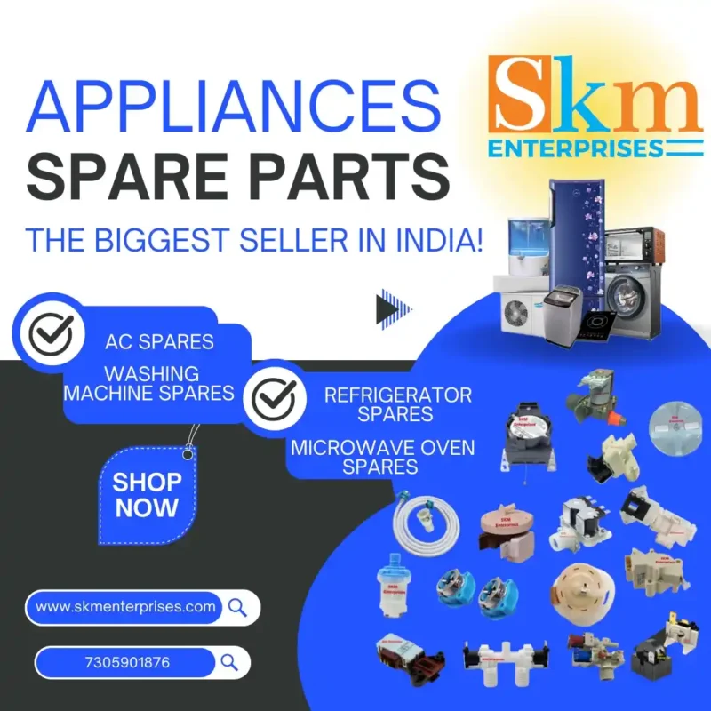 Appliances Spare Parts Shop in Viluppuram Tamil Nadu – SKM Enterprises