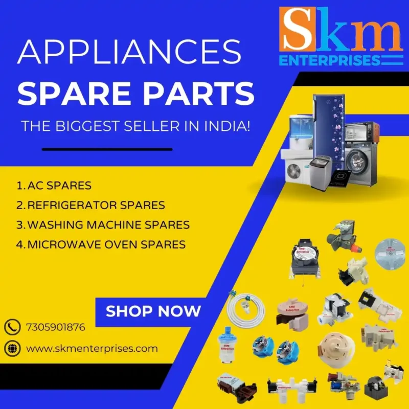 Appliances Spare Parts Shop in Viluppuram Tamil Nadu – SKM Enterprises